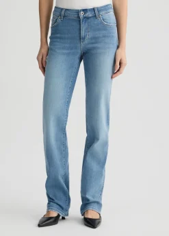 Jeans straight a vita bassa