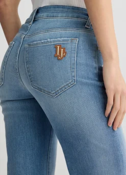 Jeans straight a vita bassa