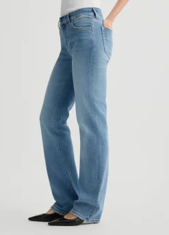 Jeans straight a vita bassa