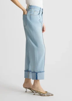 Jeans straight cropped