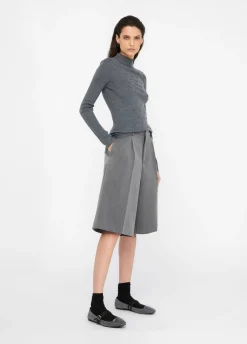 Maglia 100% lana con applicazioni