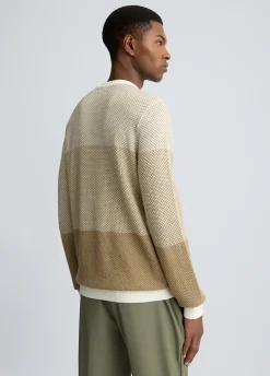 Maglia color-block in lana