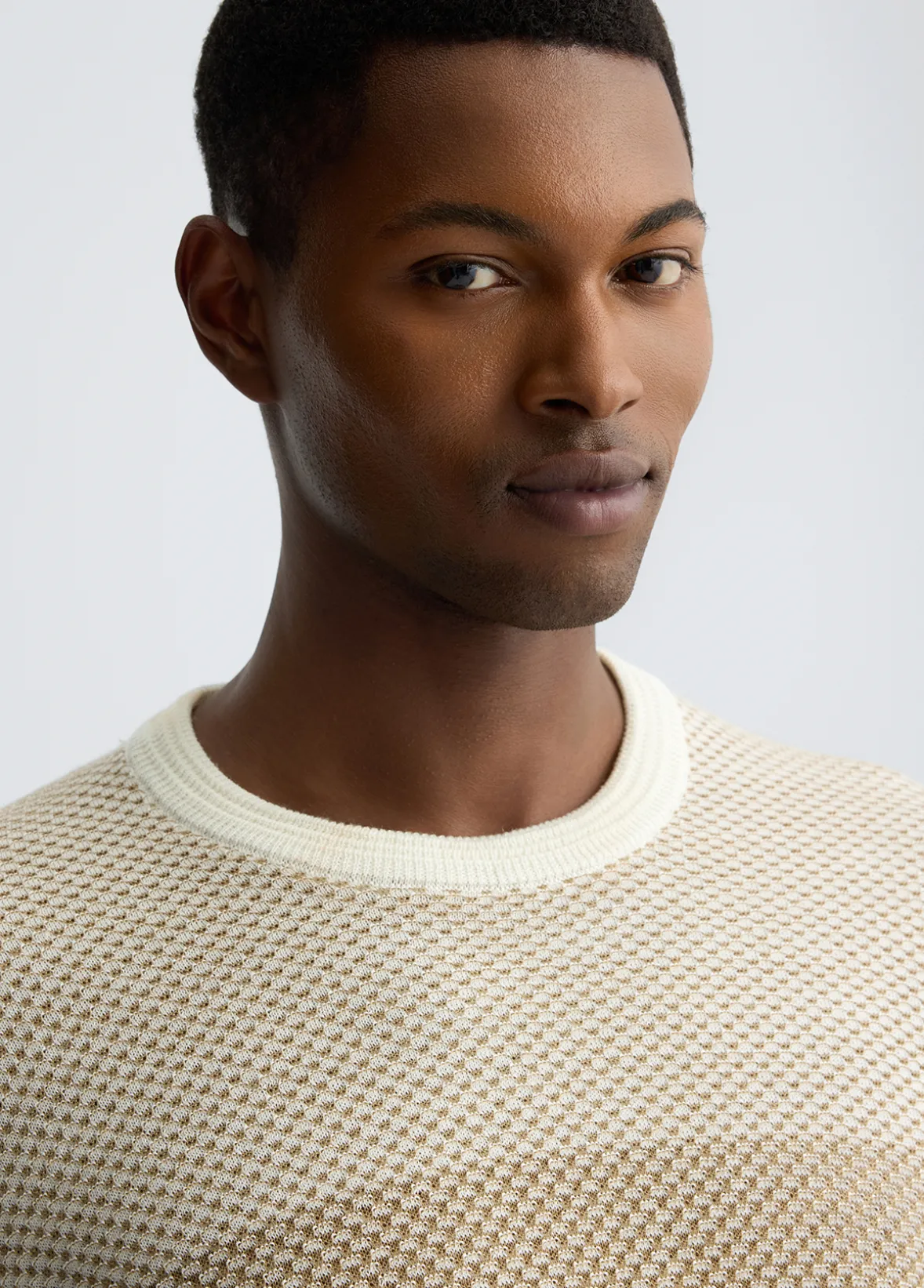 Maglia color-block in lana