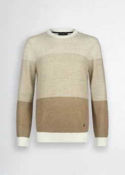 Maglia color-block in lana
