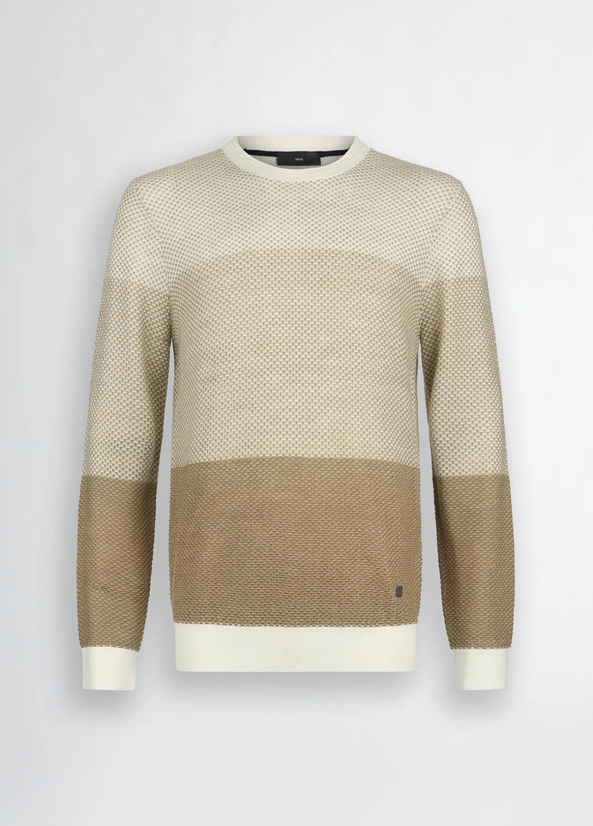 Maglia color-block in lana