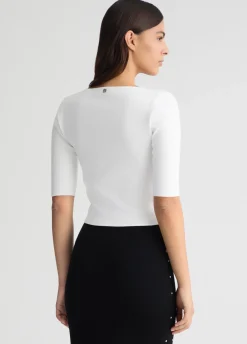 Maglia con borchie