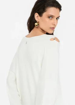 Maglia con castoni gioiello