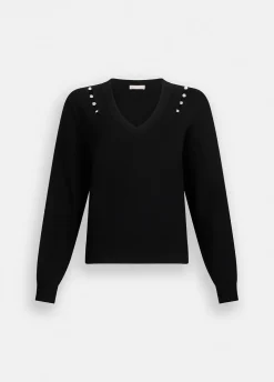 Maglia con castoni gioiello