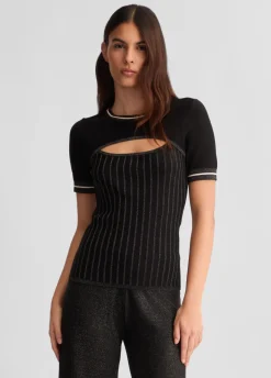 Maglia con cut-out