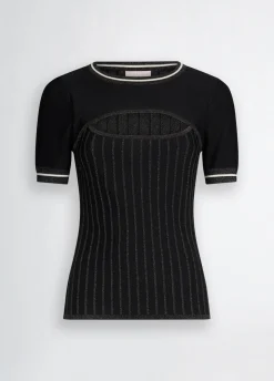 Maglia con cut-out