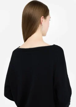 Maglia con dettagli in lurex®