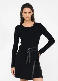 Maglia con fibbie