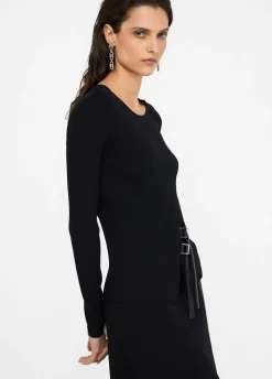 Maglia con fibbie