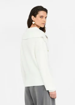 Maglia con maxi collo