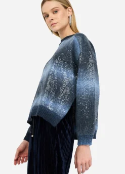 Maglia con paillettes