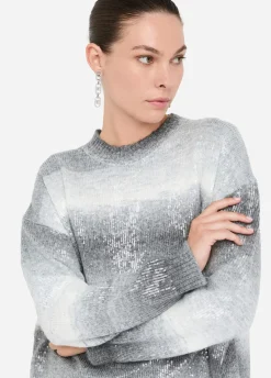 Maglia con paillettes