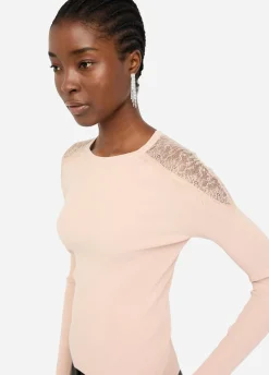 Maglia con pizzo
