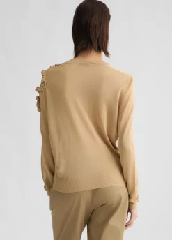 Maglia con rouches