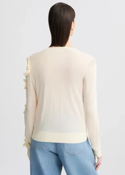 Maglia con rouches