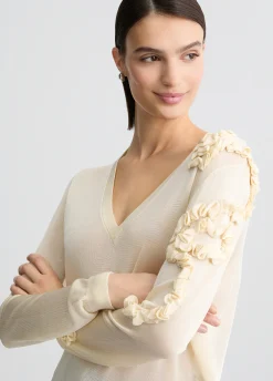 Maglia con rouches