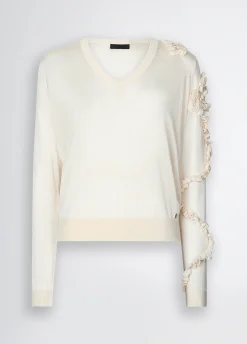 Maglia con rouches