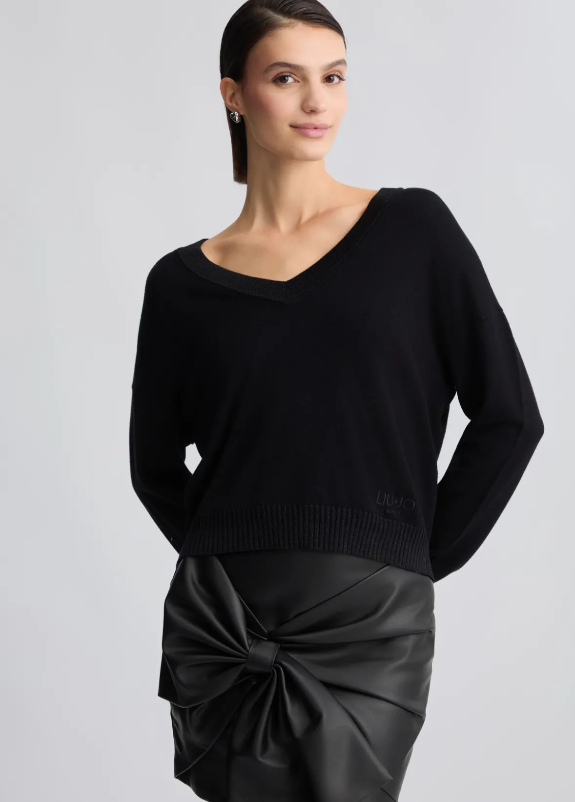 Maglia con scollo a V