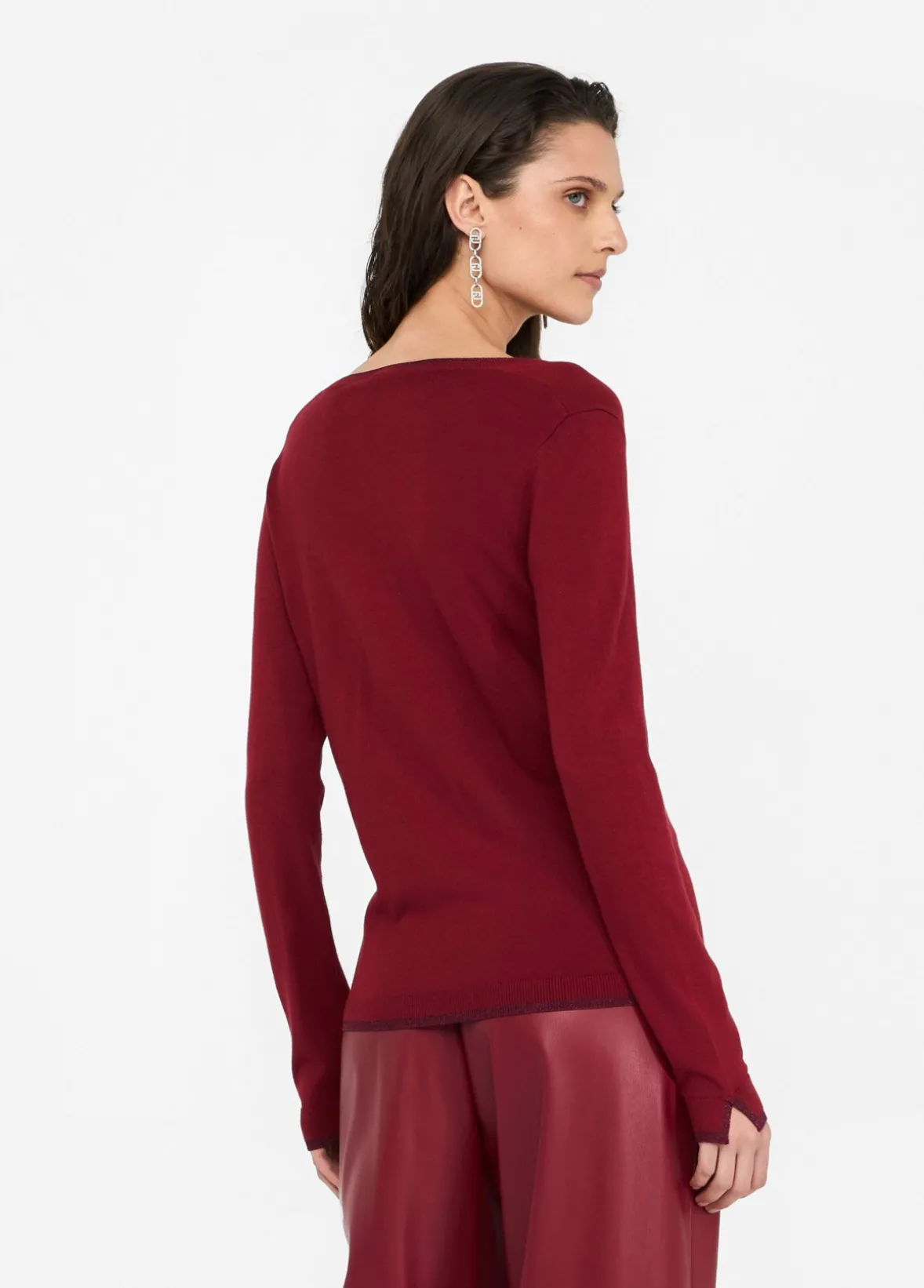 Maglia con scollo a V