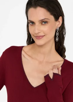 Maglia con scollo a V