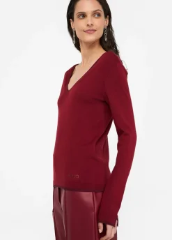 Maglia con scollo a V