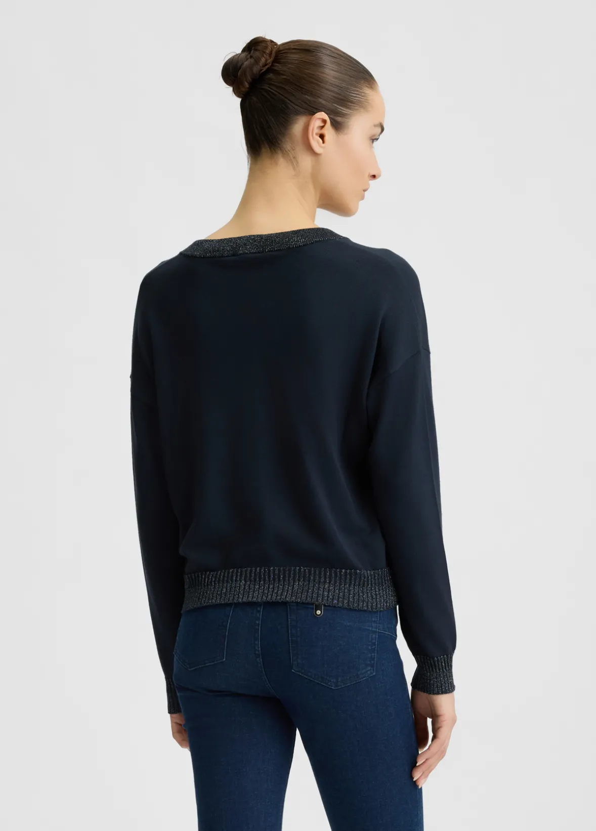 Maglia con scollo a V