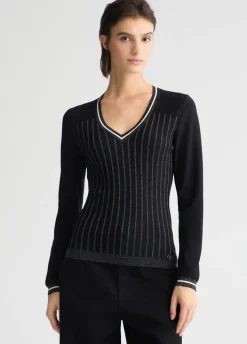 Maglia con scollo a V