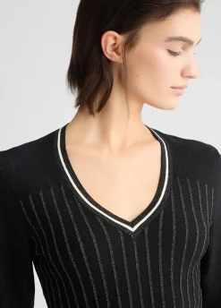 Maglia con scollo a V