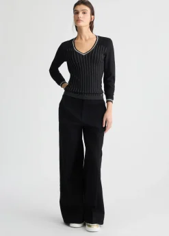 Maglia con scollo a V