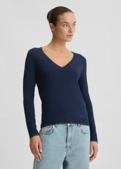 Maglia con scollo a V