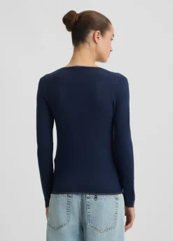 Maglia con scollo a V