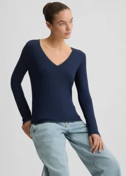 Maglia con scollo a V