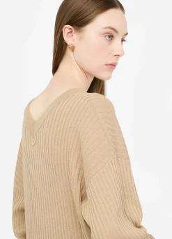 Maglia con scollo a V