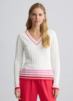 Maglia con scollo a V