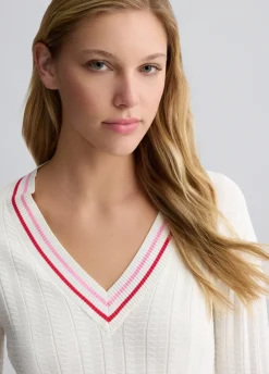 Maglia con scollo a V