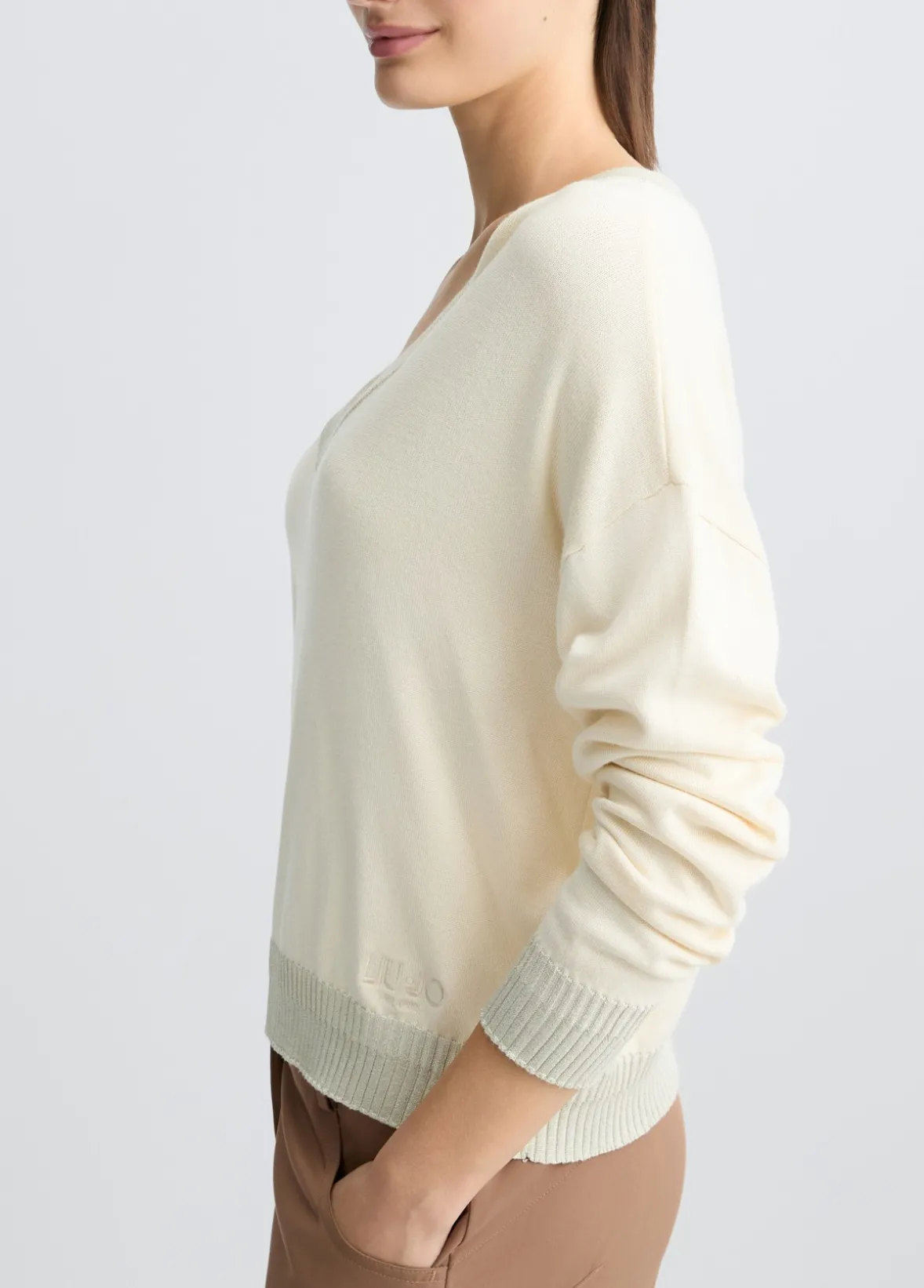 Maglia con scollo a V