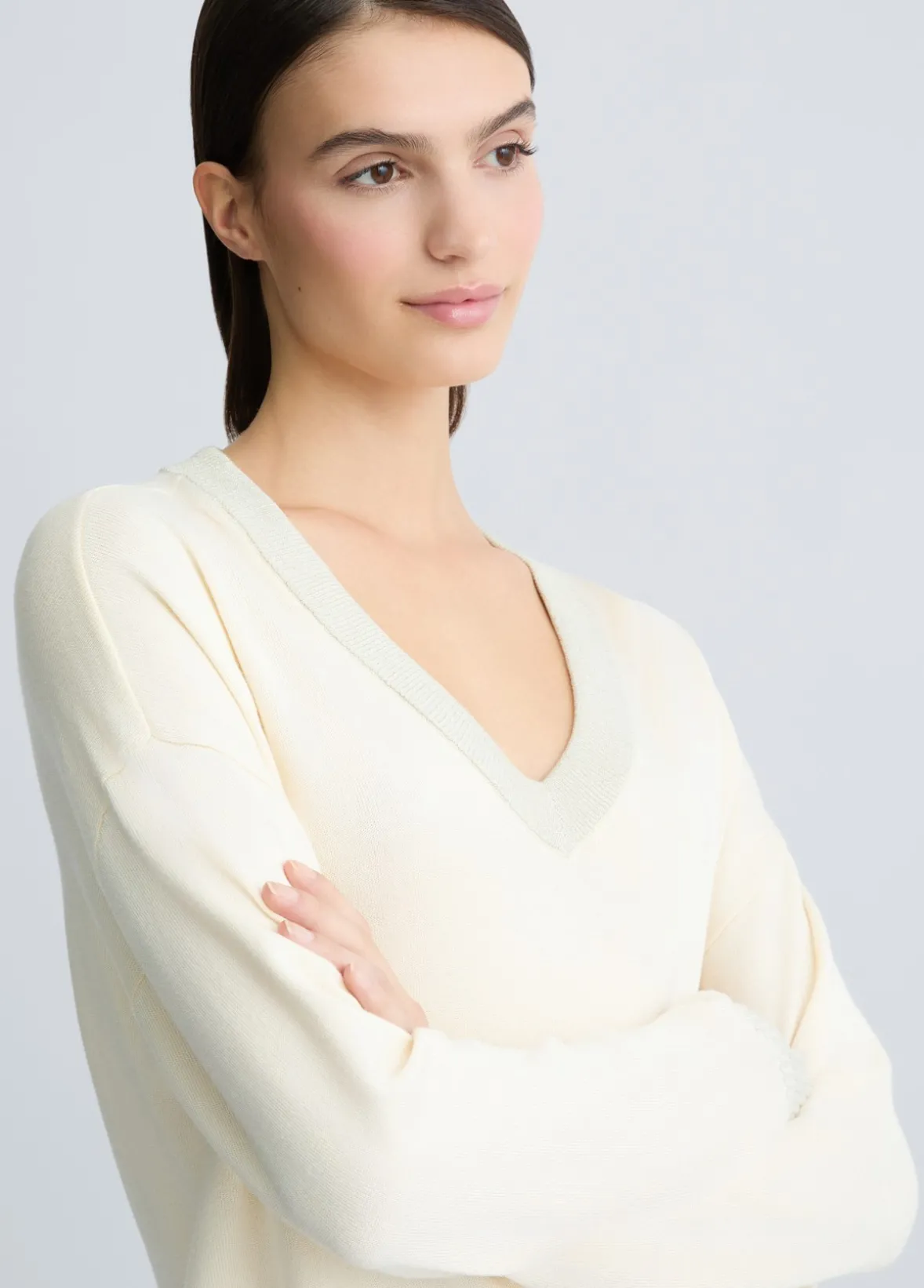 Maglia con scollo a V
