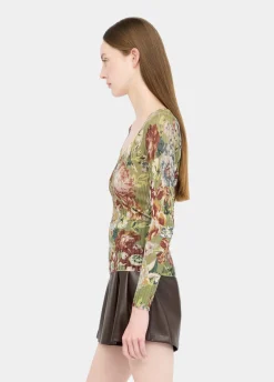 Maglia con scollo a V