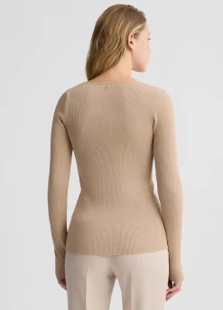 Maglia con scollo a V