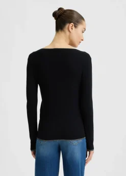 Maglia con scollo a V