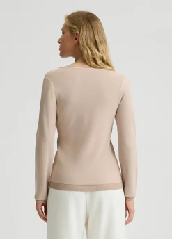 Maglia con scollo a V