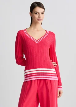 Maglia con scollo a V