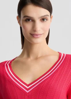 Maglia con scollo a V
