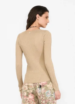 Maglia con scollo a V