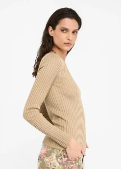 Maglia con scollo a V