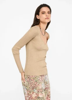 Maglia con scollo a V